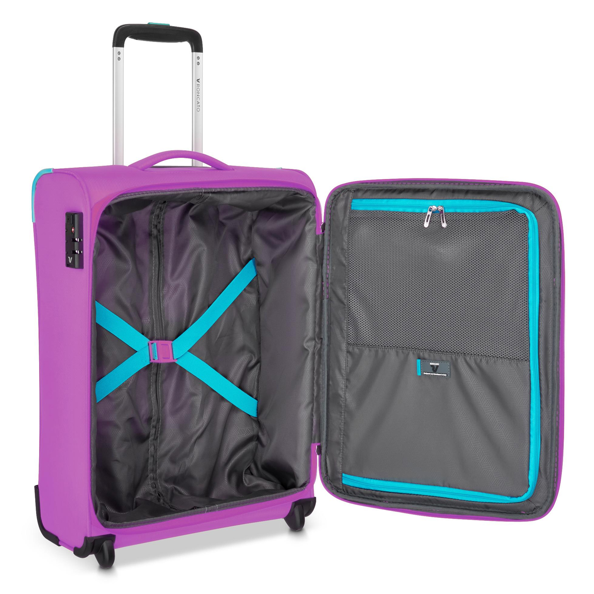Roncato Bagaglio a mano Lite Soft 55 cm Orchidea - 4