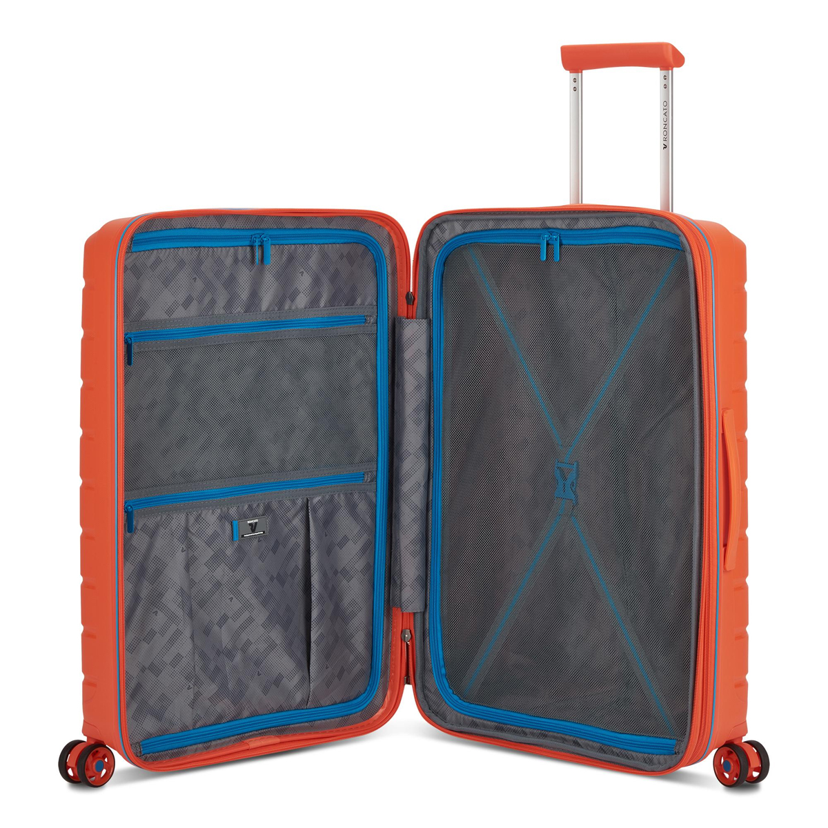 Roncato Trolley Medio Espandibile B-Flying 68 cm Arancio Brillante - 4