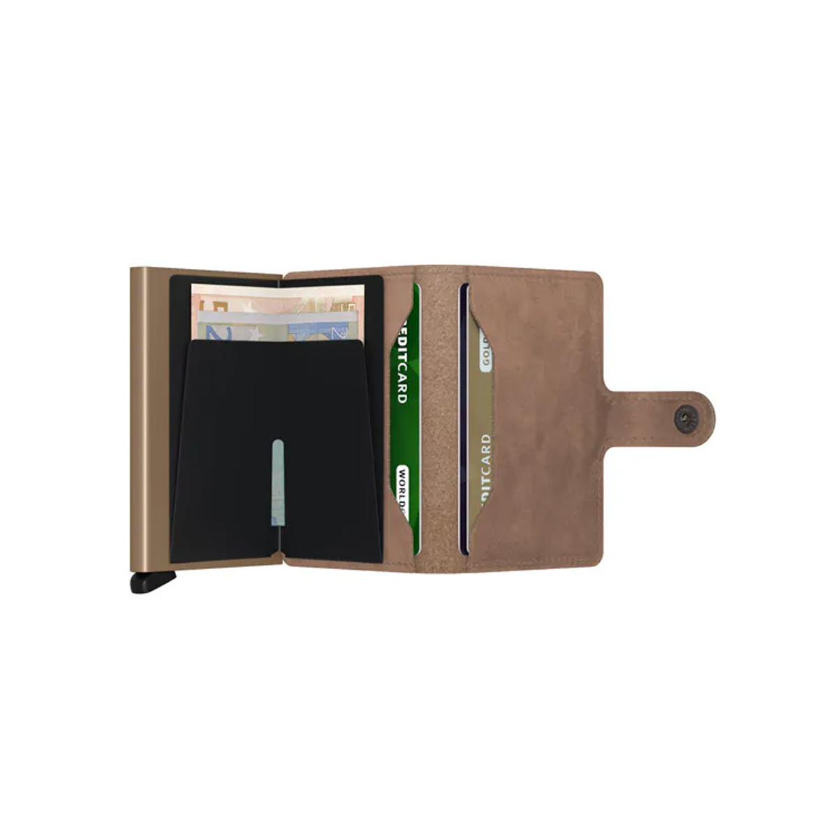 Secrid Miniwallet Vintage RFID Taupe - 5 Secrid Miniwallet Vintage RFID Taupe - 5