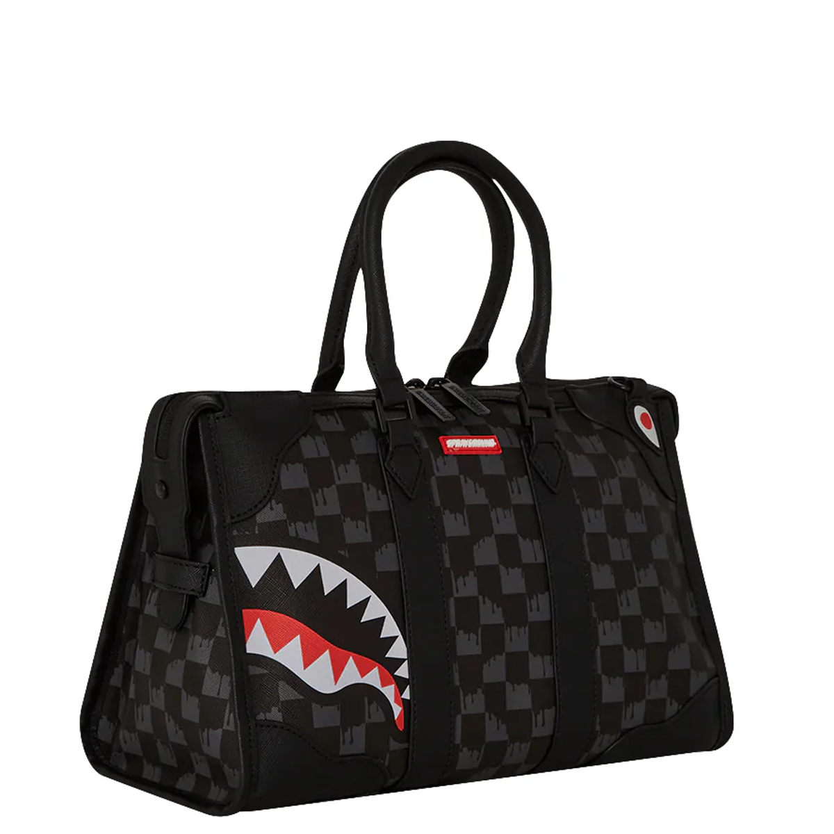 Sprayground Borsa a mano Drip Check Shark Limited Edition - 3