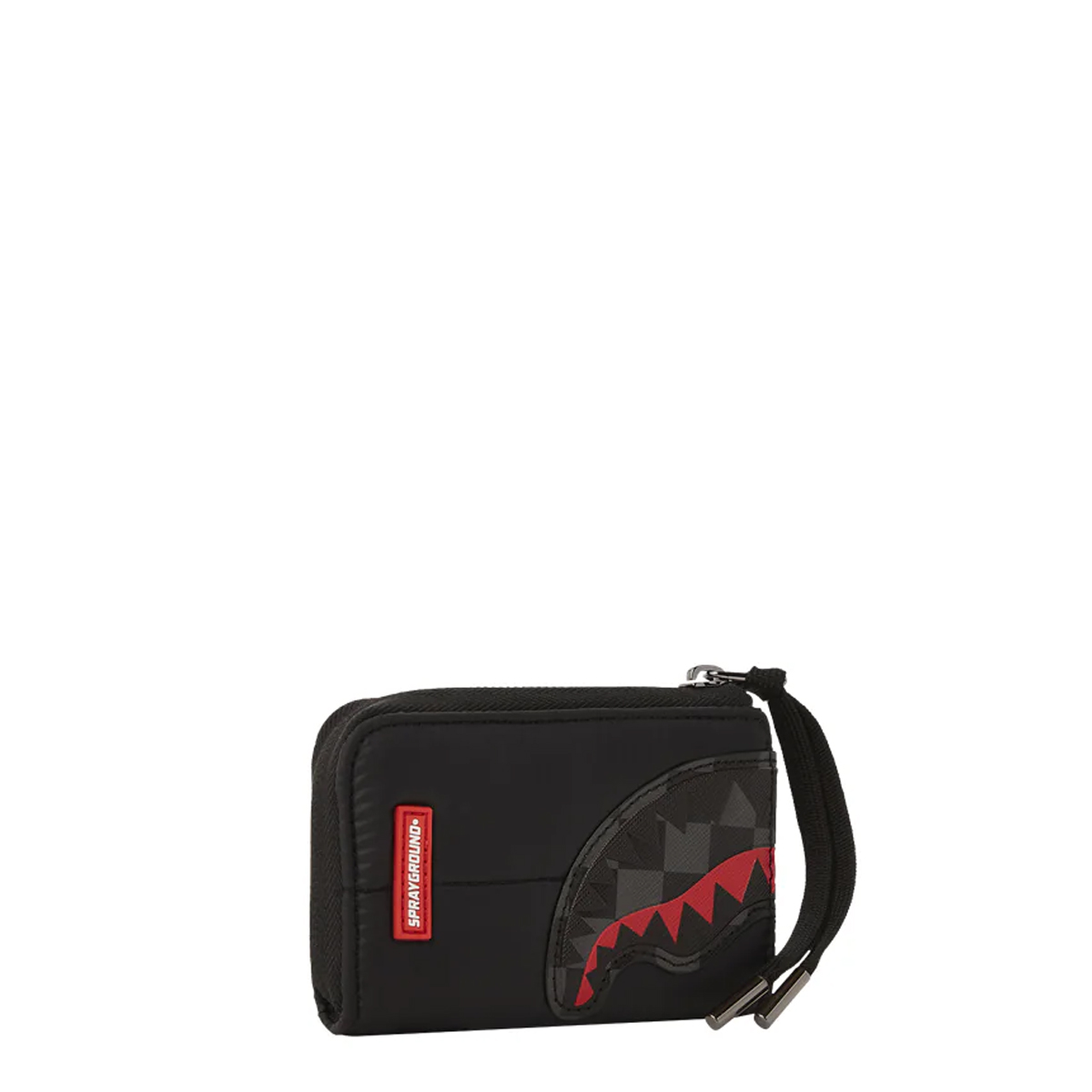 Sprayground Portafoglio Black Puffer Grey Check Limited Edition - 2